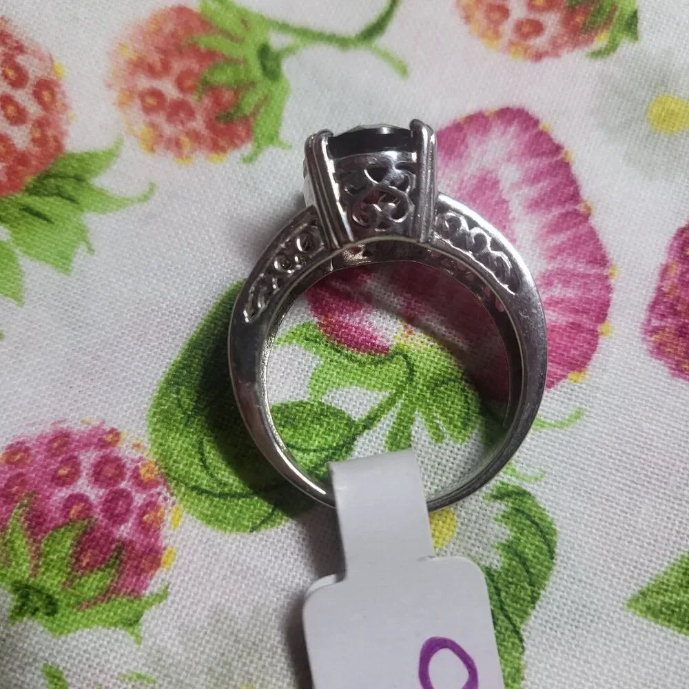 Brazilian Smoky Quartz Sterling Silver Ring